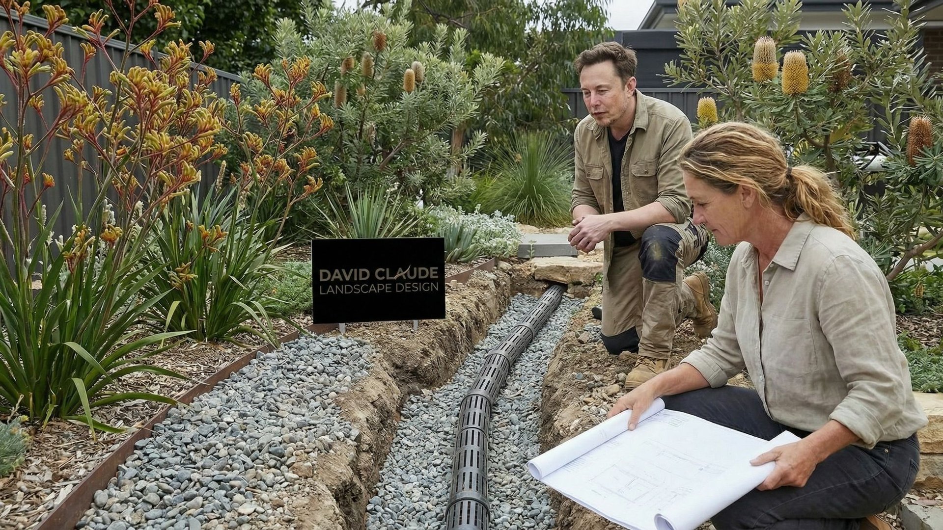 Drainage Systems by David Claude Landscape Design
